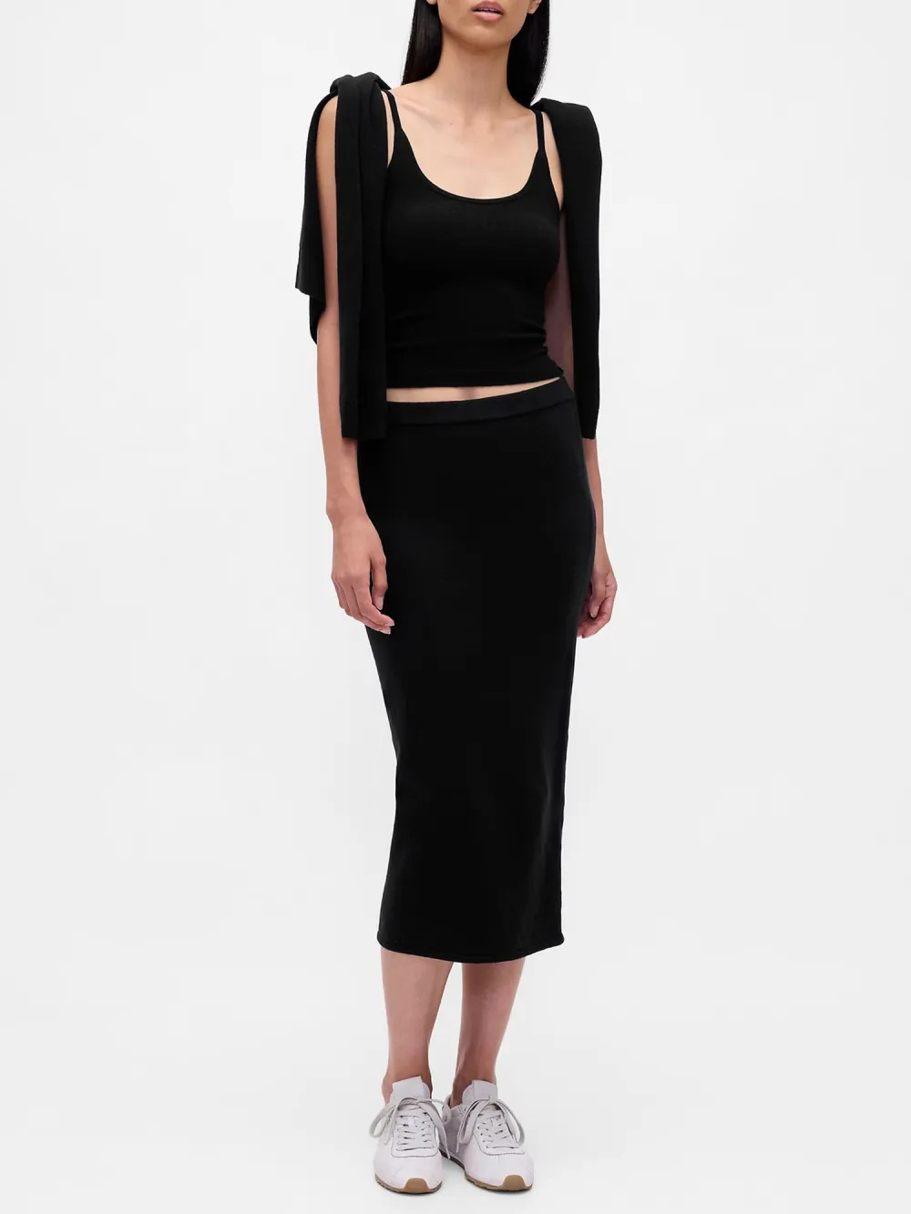 Large Round Neck Short Vest