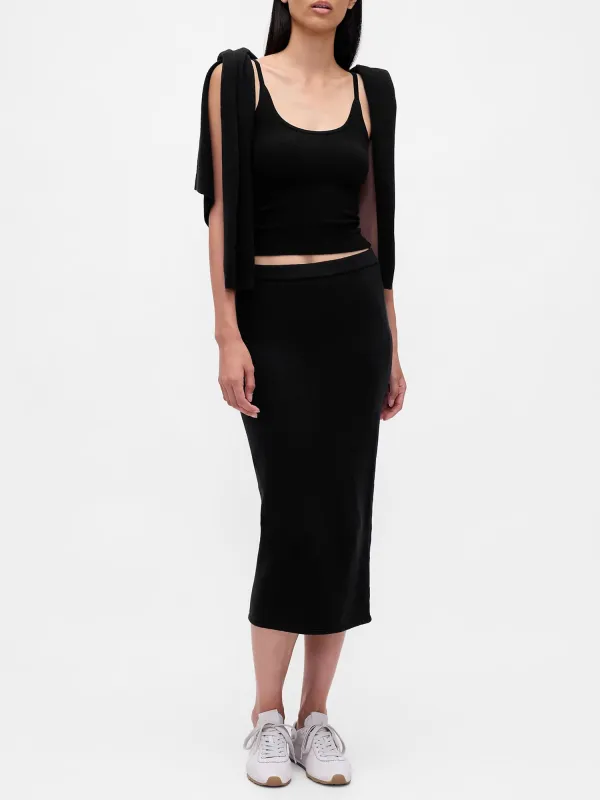 Large Round Neck Short Vest