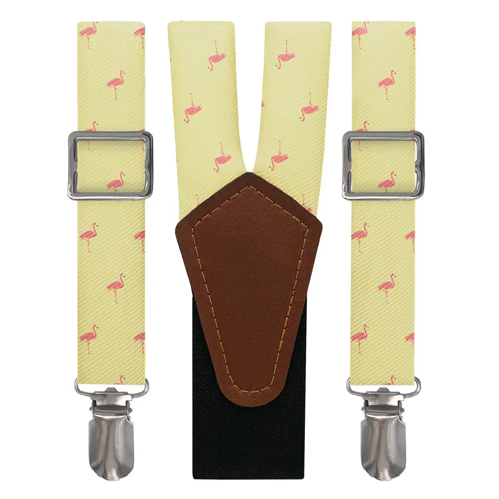 Flamingos Theme Suspenders