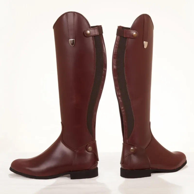 Equestrian Refined Knee High Boots