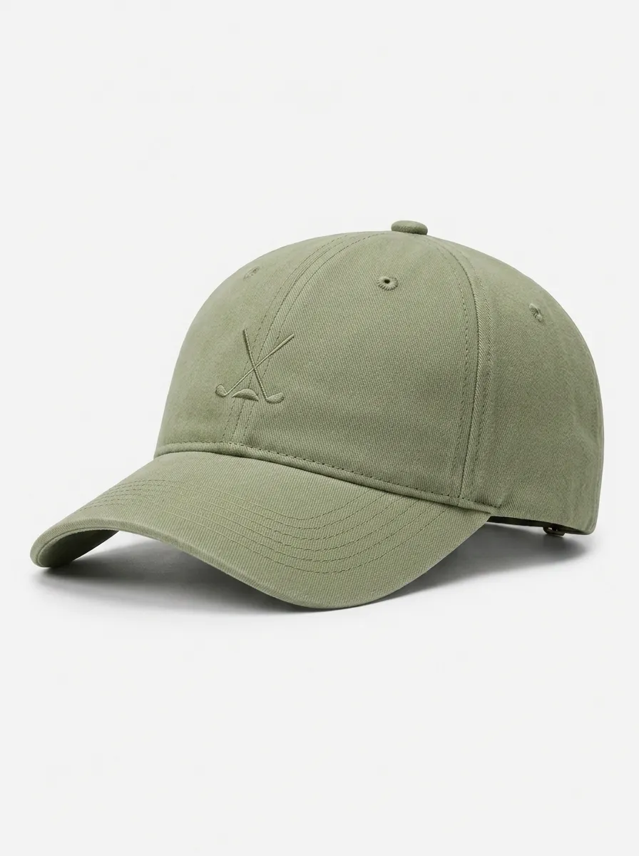 Unisex Equestrian Lover Crossed Riding Crop Embroidered Baseball Cap