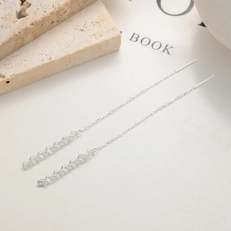 925 Sterling Silver Threader Earrings