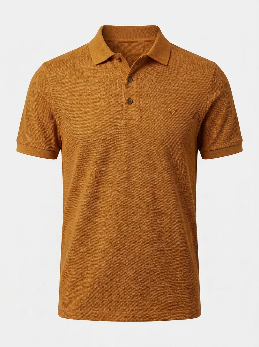 Refined Clean-Line Men's Polo Shirt