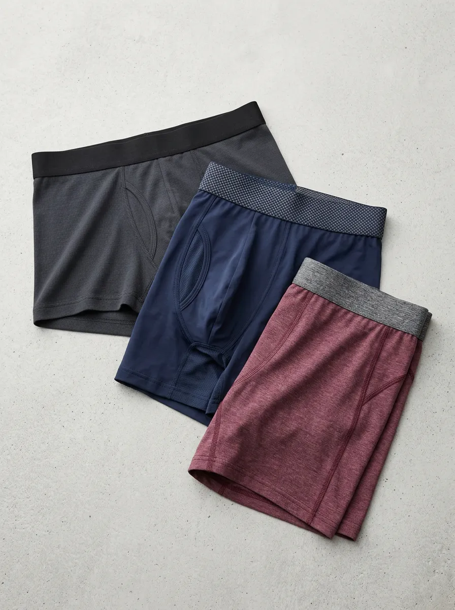 Men's Athletic Performance Multi Mesh Boxer Briefs