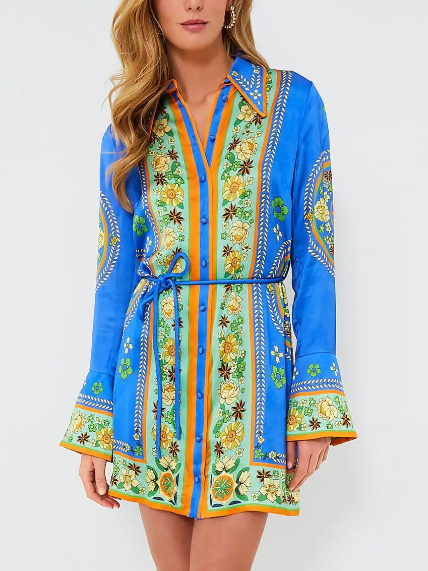 And Gorgeous Mosaic Tile Exquisite Mini Dress