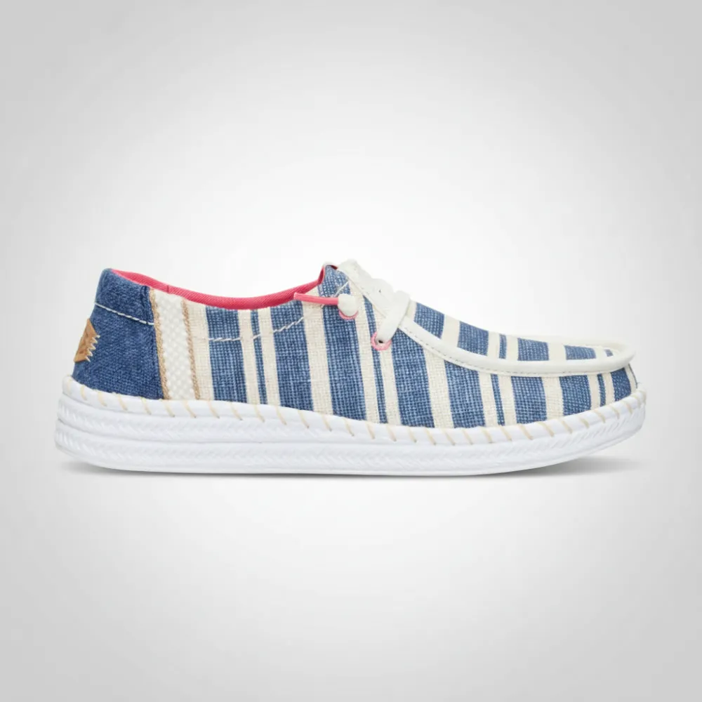 Espadrille Coast Striped Casual Wendy Shoes For Women