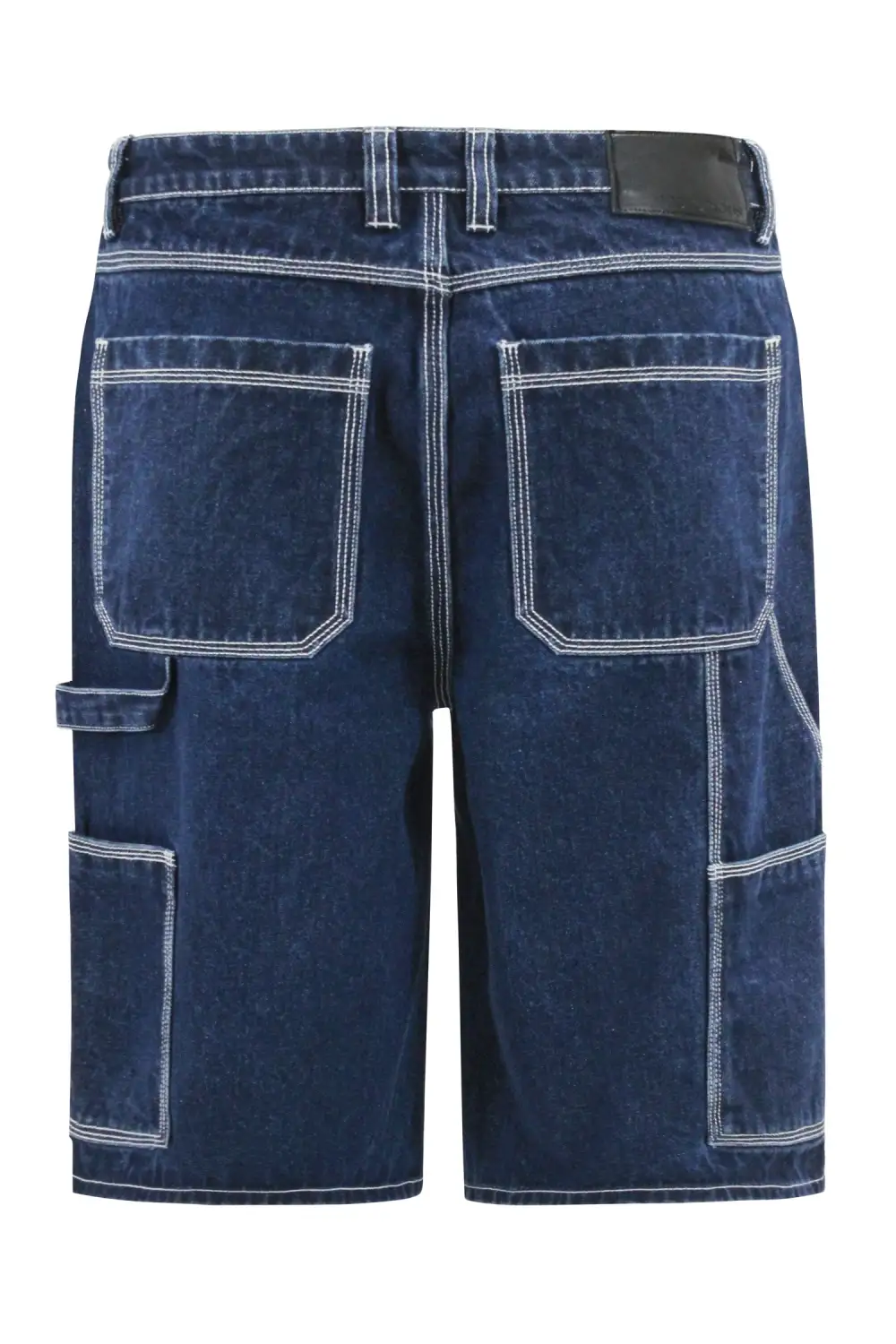 Men's Baggy-Fit Baggy Fit Carpenter Denim Shorts