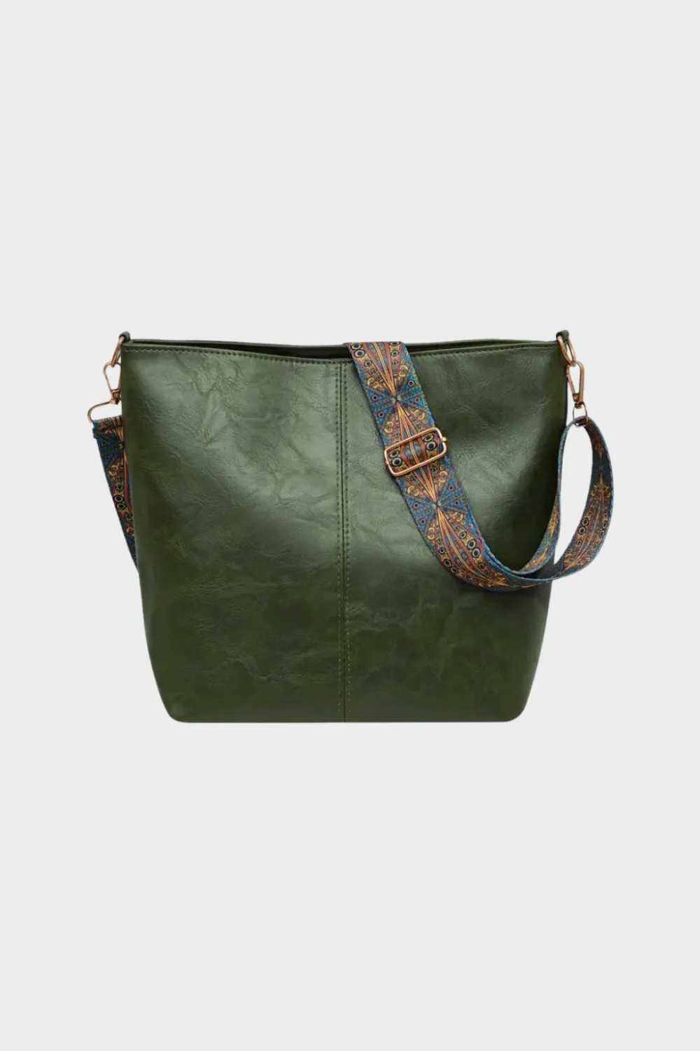 Leather Crossbody Shoulder Bag Adjustable Strap