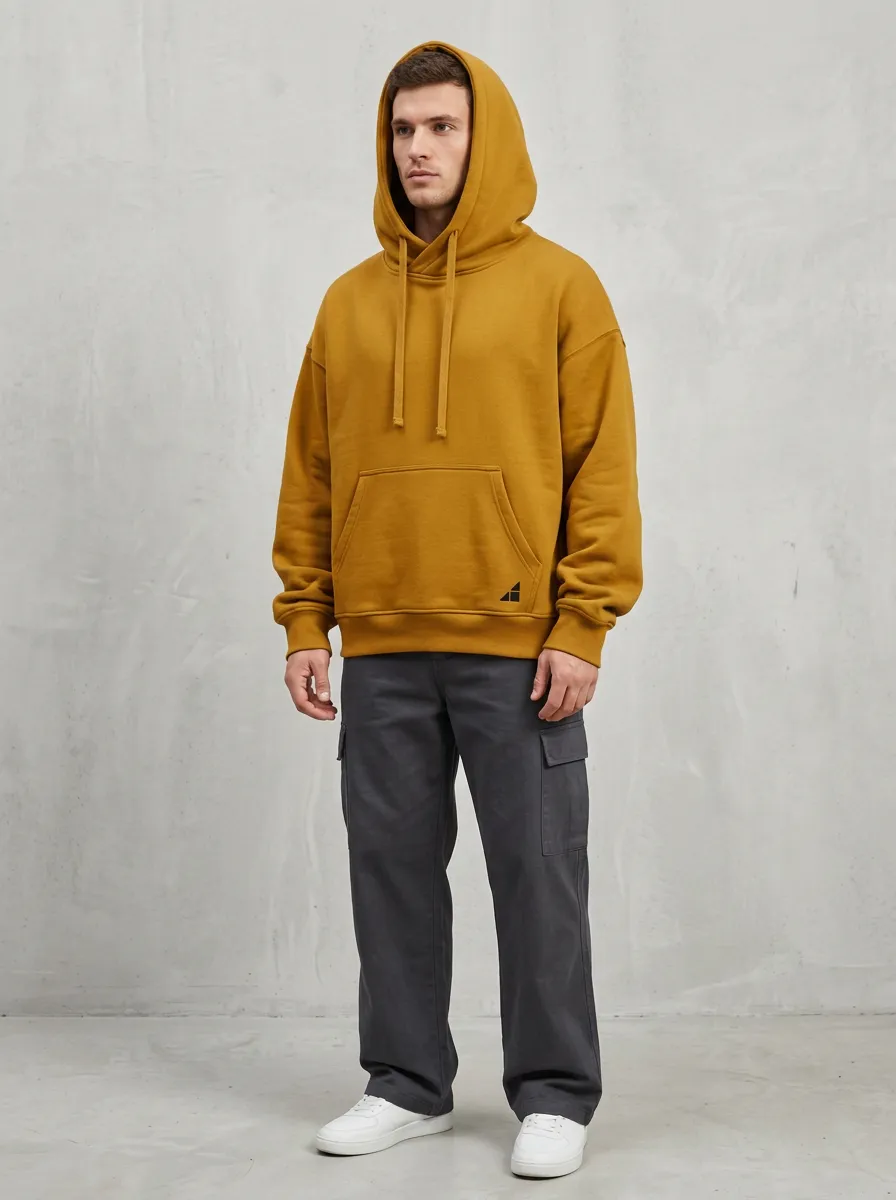 Modern Casual Printed Unisex Leisure Hoodie