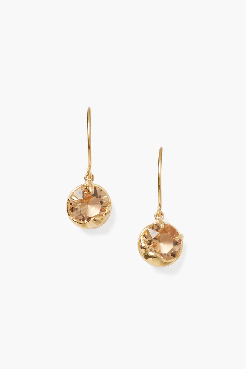 Delicate Crystal Accent Statement Earrings