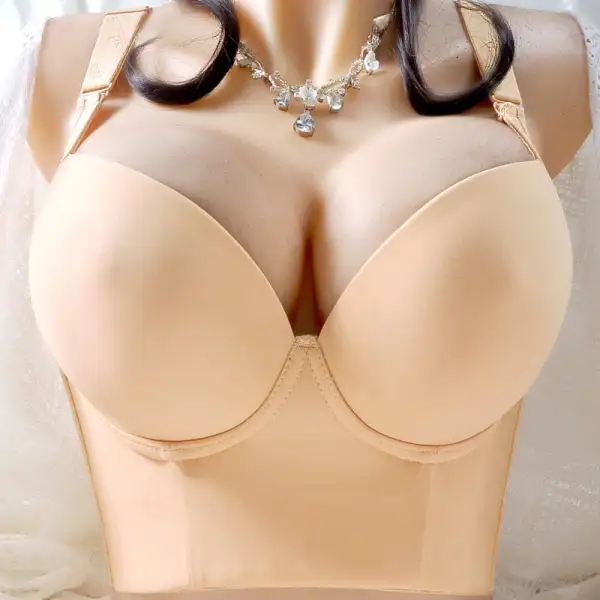 Deep-Cup Uplift Bra