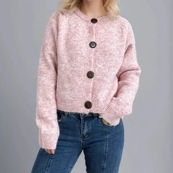 Minimalist Volume Oversized Solid- Knit Coat