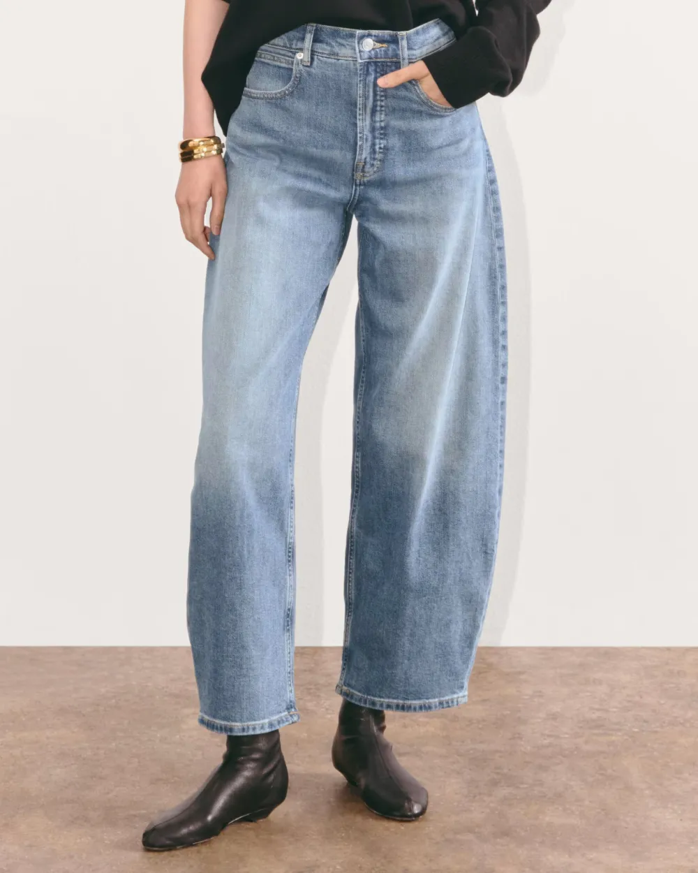 Multiple Colors Available Way-High Jean