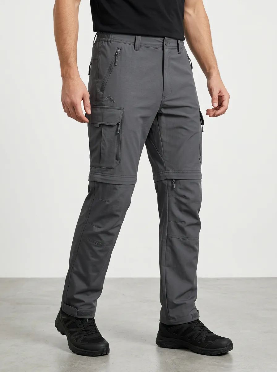 Men's Range Adventure Waterproof Zip-Off Tactical Cargo Pants