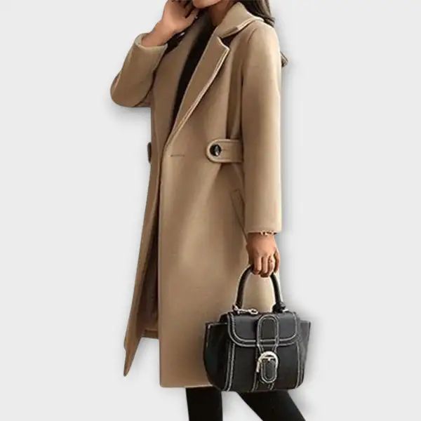 Wool Knit Coat