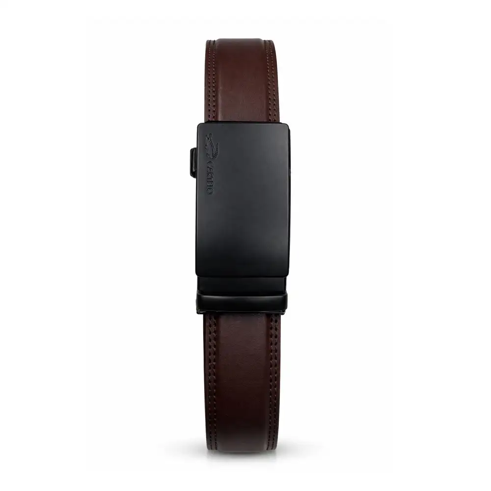 Auto Lock Classic Leather Waist Belt