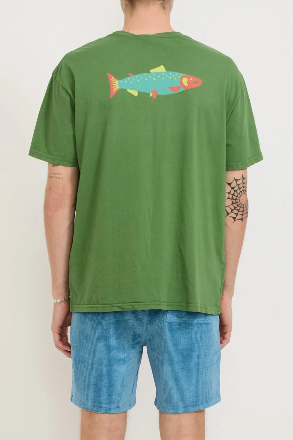 Hot Salmon Green T-Shirt