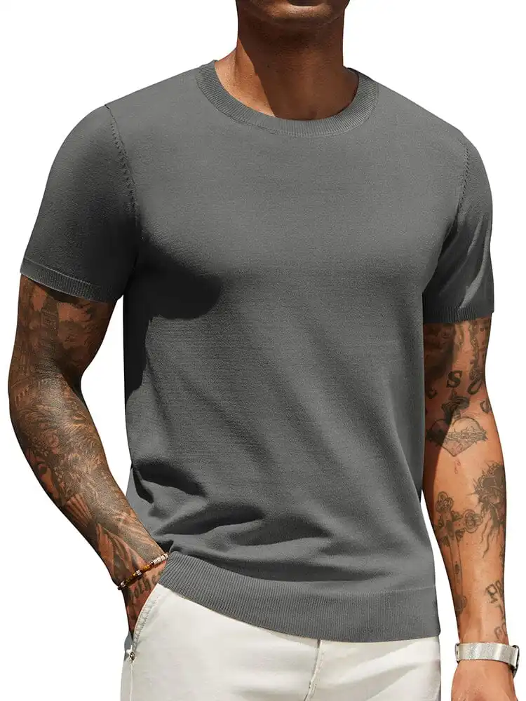 Smooth Knit T-Shirt