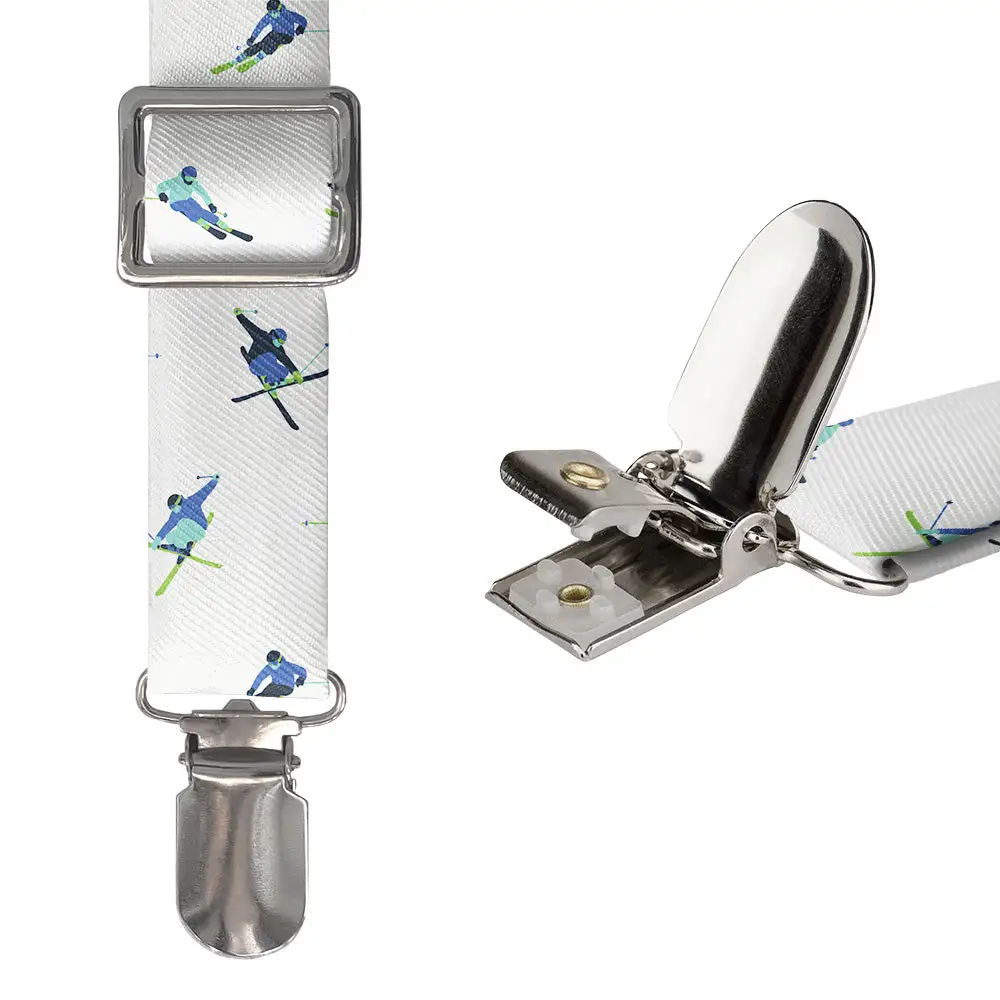 Alpine Skiing Theme Suspenders