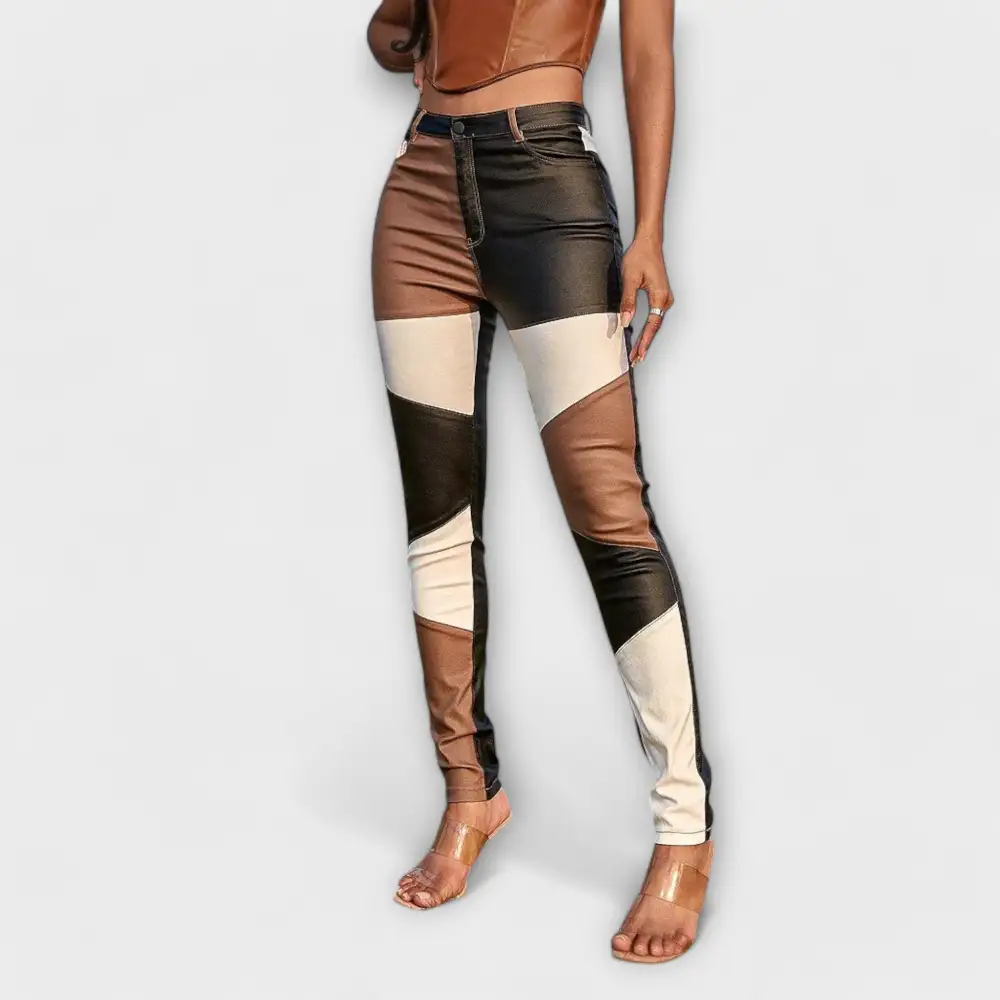 Color Block Everyday Trousers