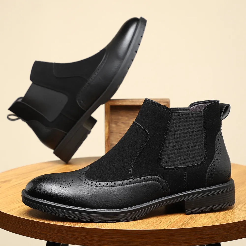 Retro Casual Dress Boots