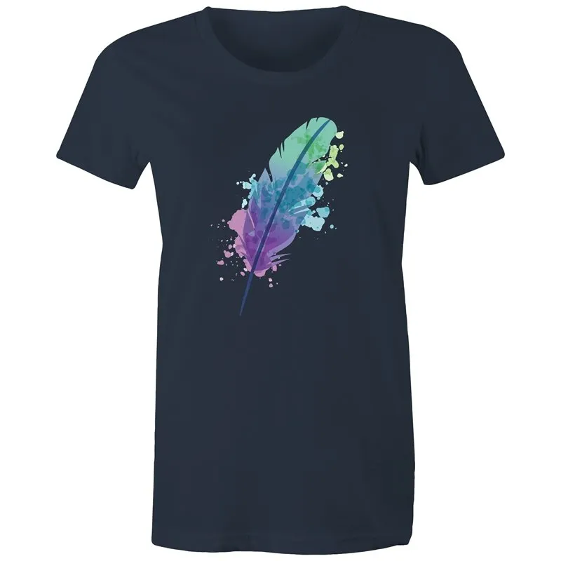 Feather Watercolour T-Shirt