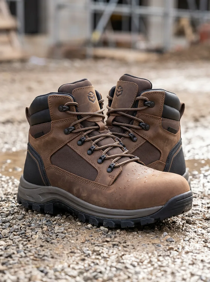 Everyday Construction Outdoor Daily Wear Men' Waterproof Work Boots