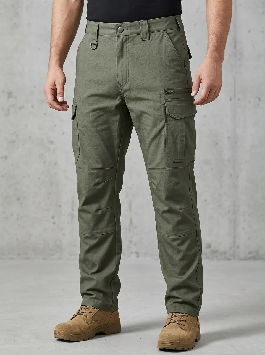 Men's Functional Field-Ready Multi-Pocket Waterproof Tactical Cargo Pants