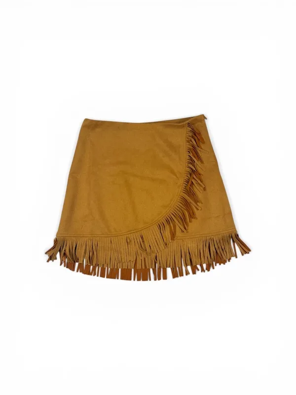 Soft Suede Mini Skirt