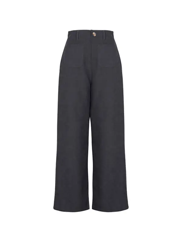 Corduroy Patch Pocket Pants