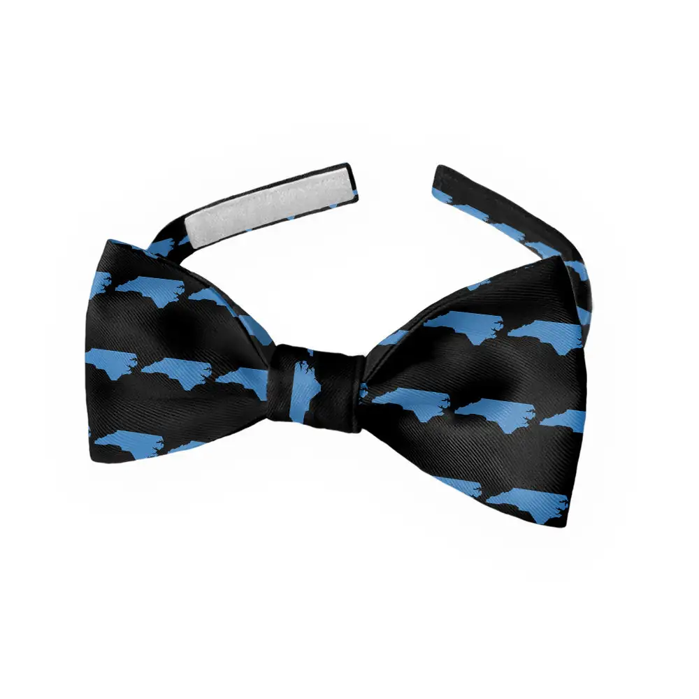 Classic Outline Motif Pattern Bow Tie
