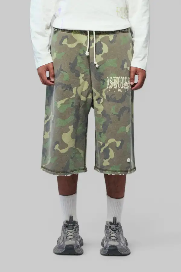 Relaxed Camo Shorts