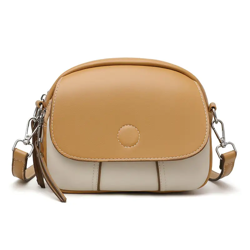 Compact Round Crossbody Bag