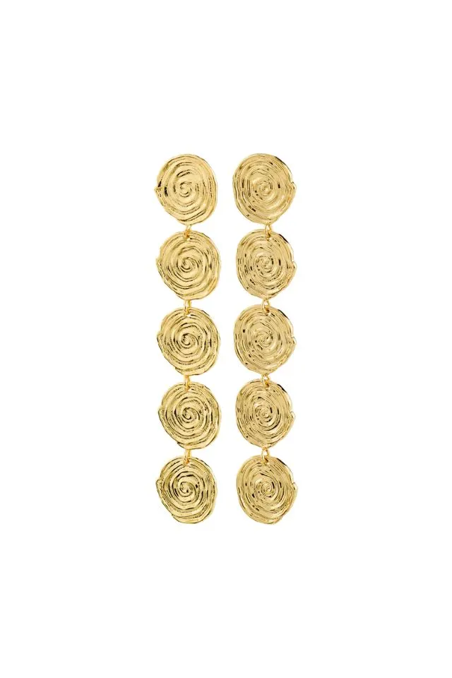 Coin Recycled Earrings