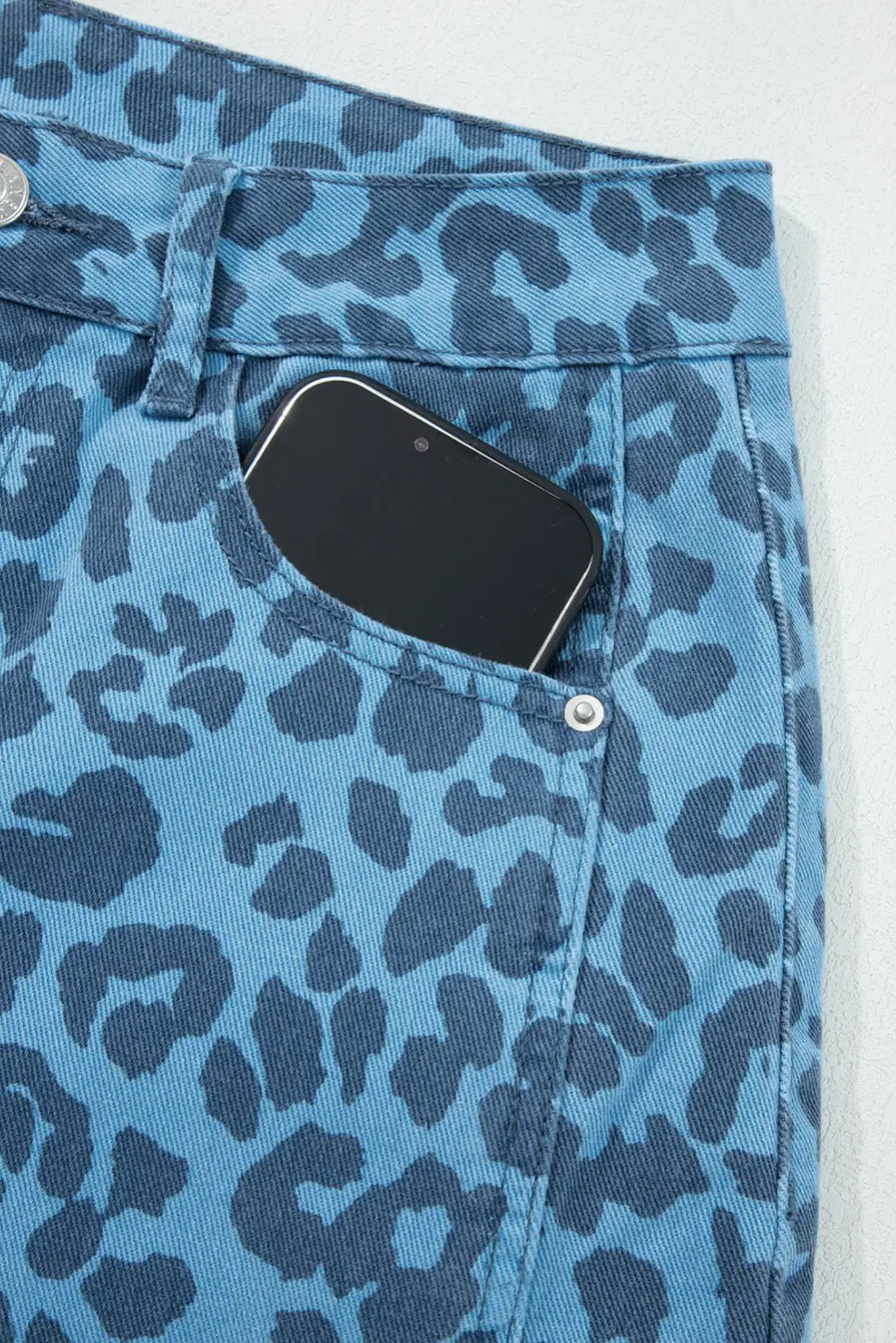 Utility Straight Leg Denim Jeans