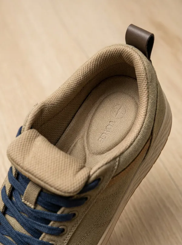 Men's Low-Top Canvas Sneakers