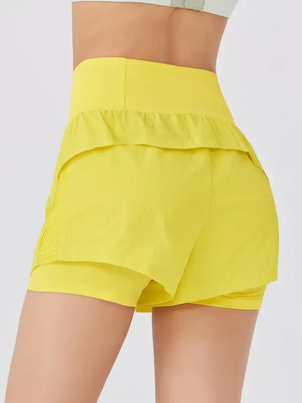 Relaxed Quick-Drying Breathable Active Shorts
