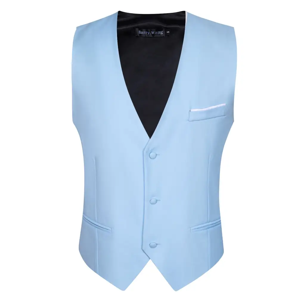 V Neck Casual Silk Dress Vest