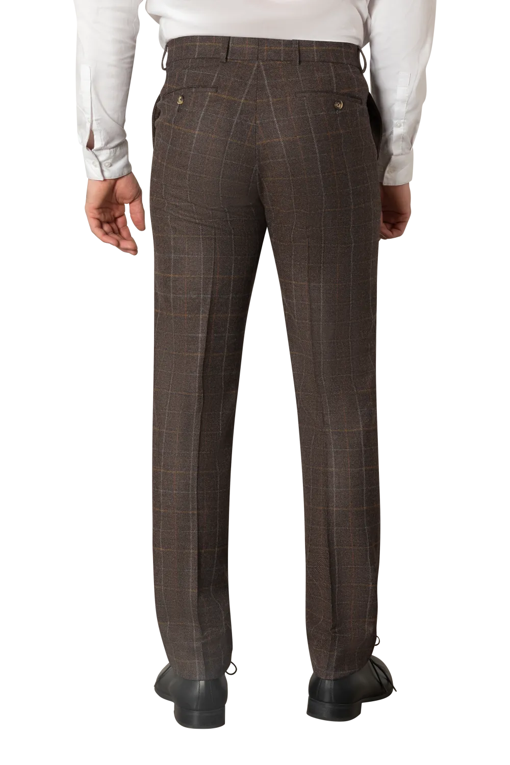 Versatile Flat Front Regular Rise Traditional Fit Trousers