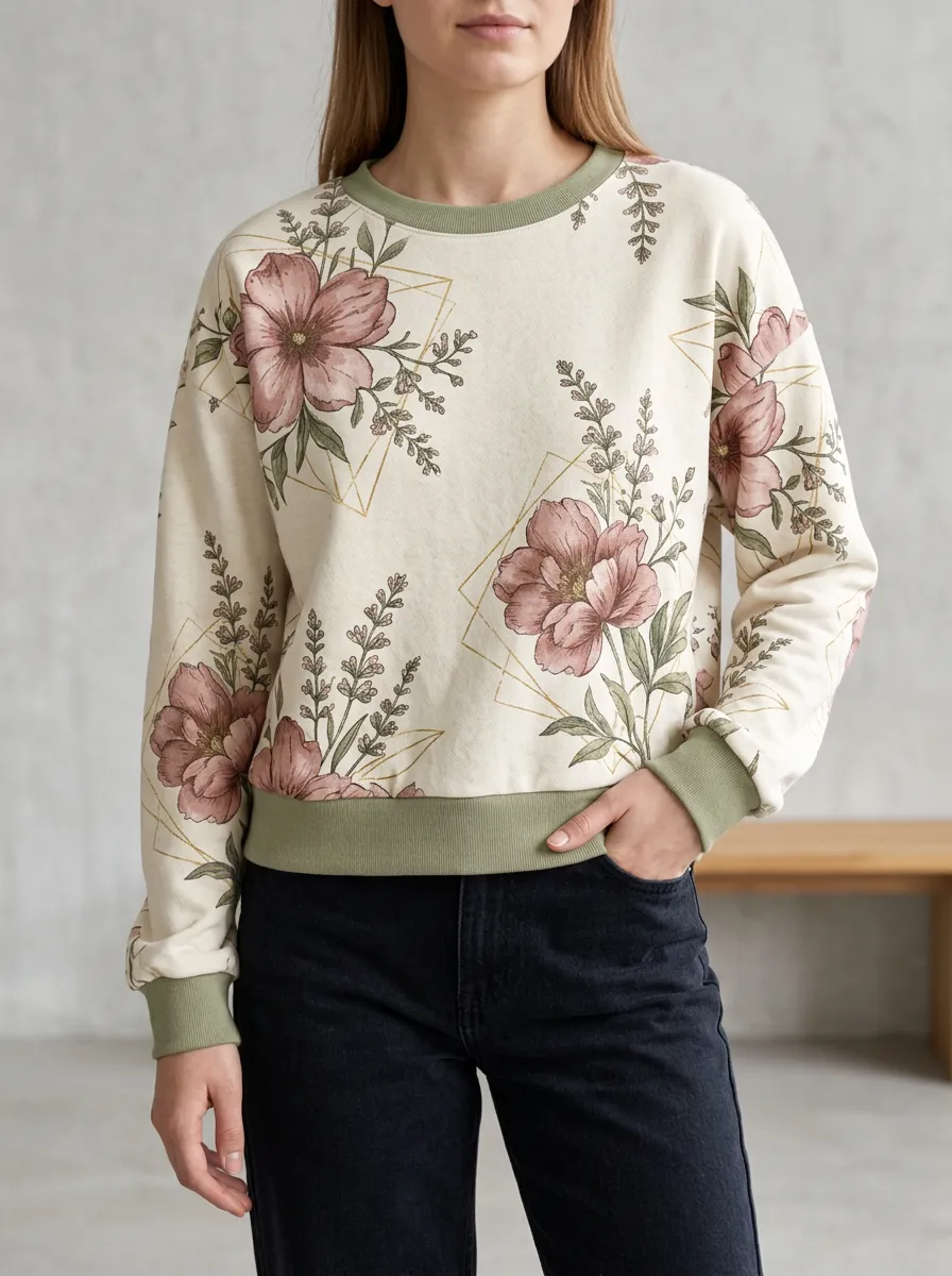 Relaxed Crewneck Sweatshirt