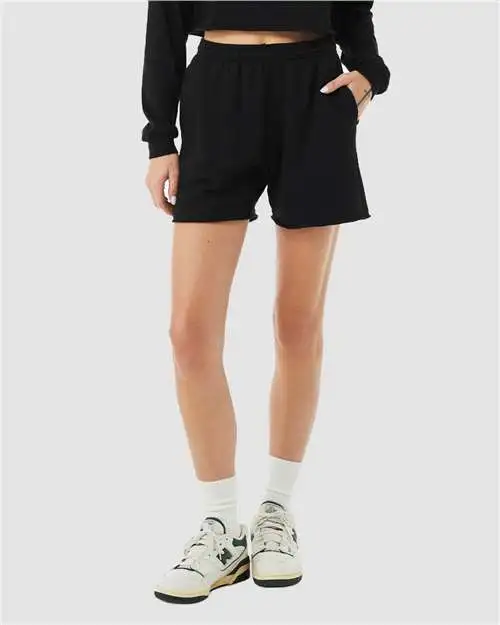 Women's Fleece Cutoff Shorts