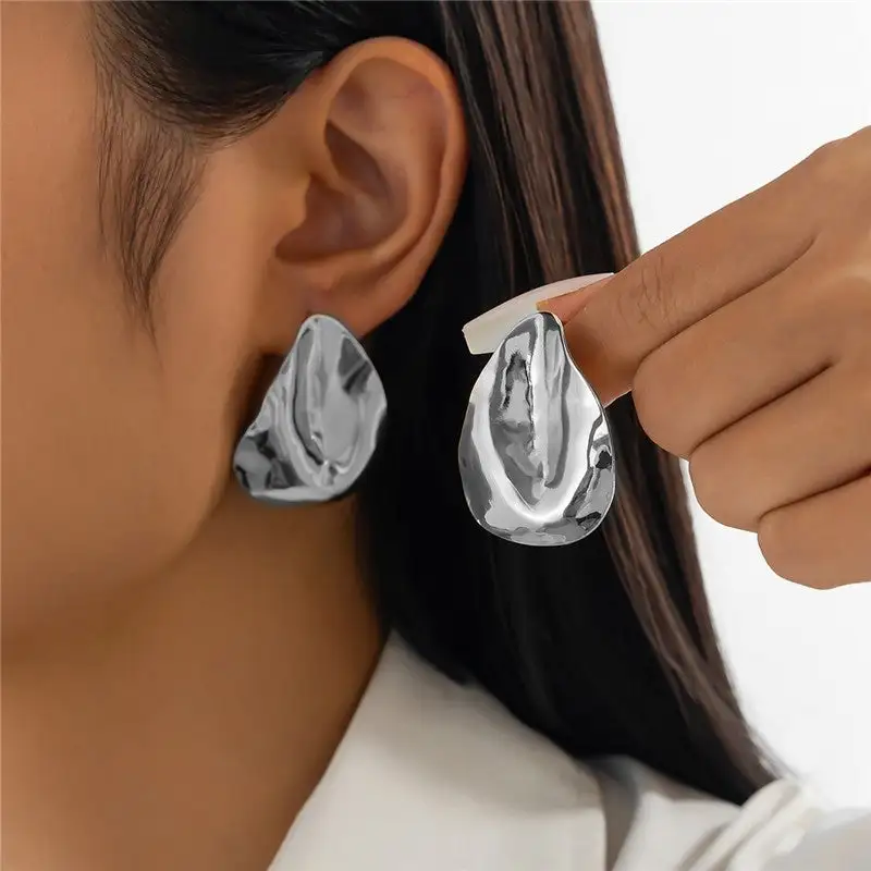 Lightweight Geometric Statement Earrings