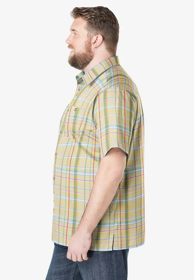 Check Short-Sleeve Sport Shirt