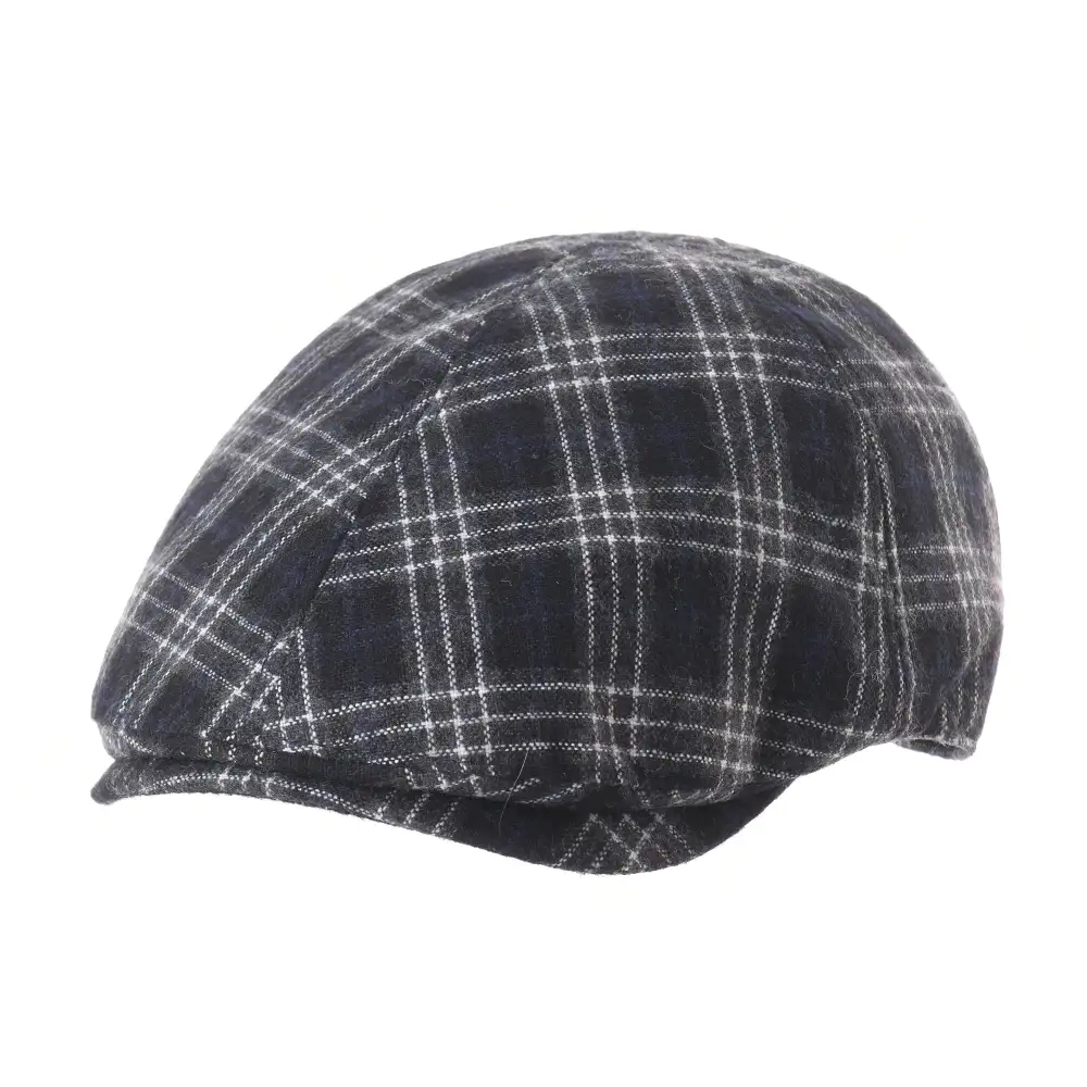 Plaid Ivy Newsboy Cap