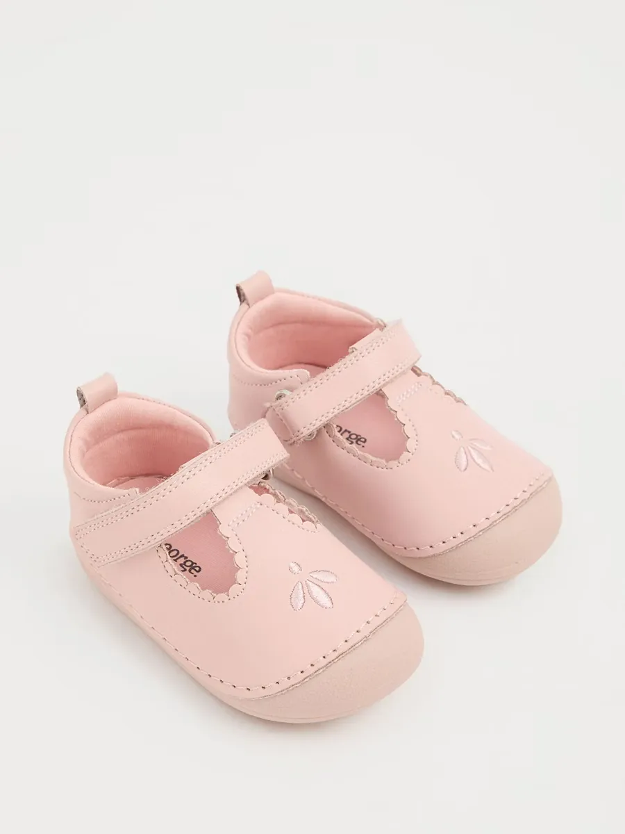 Pre Walkers Pink T-Bar Shoes