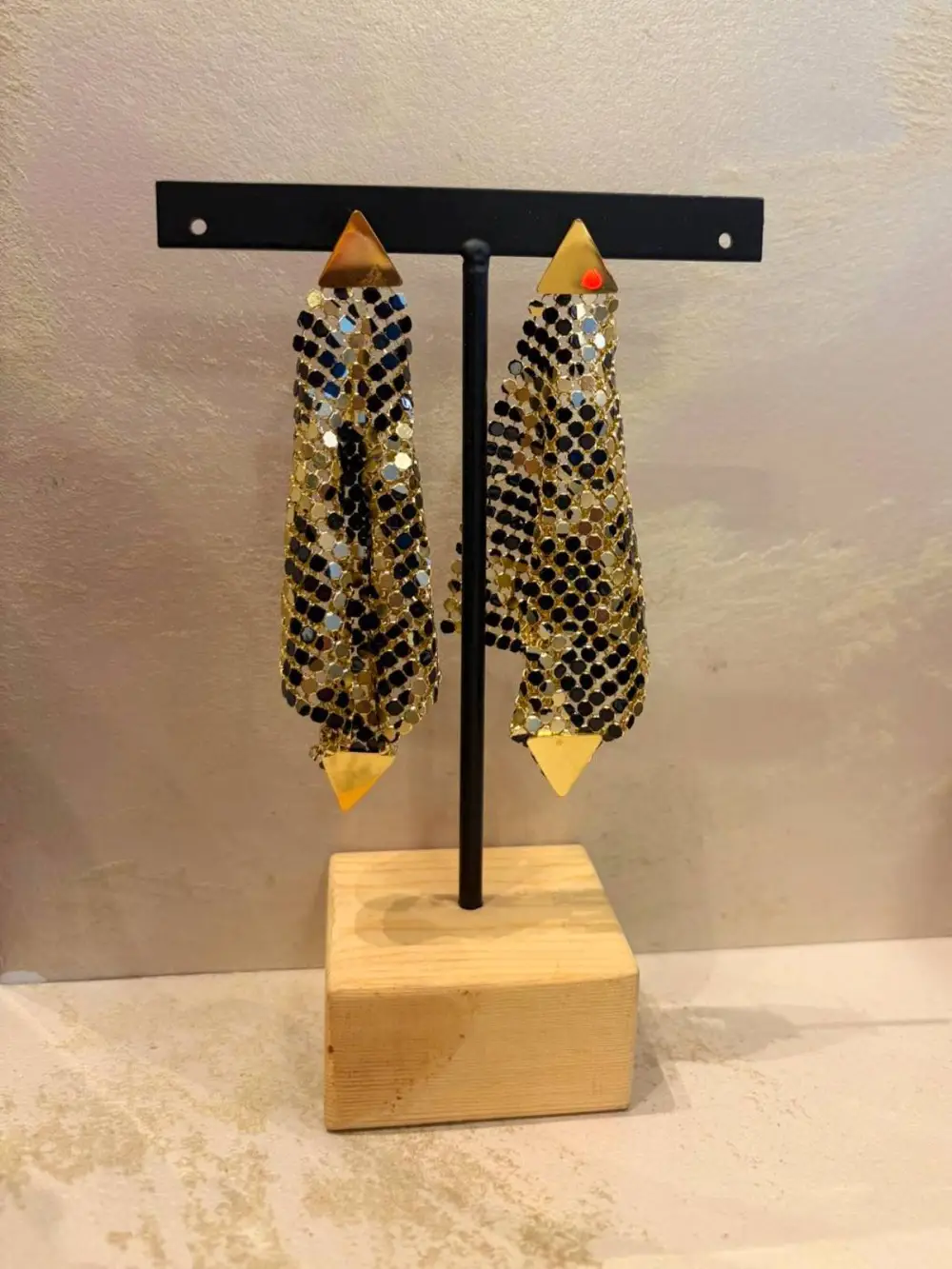 Mesh Detail Earrings