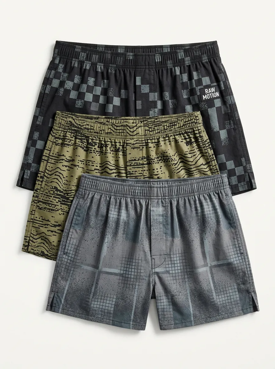 Urban Geometric Boxer Set