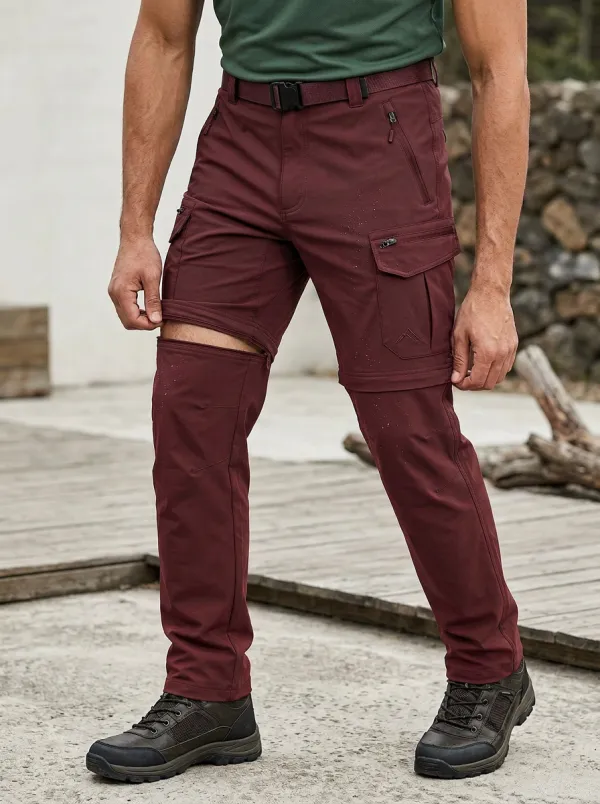 Men's Canyon Outdoor Waterproof Zip-Off Tactical Cargo Pants