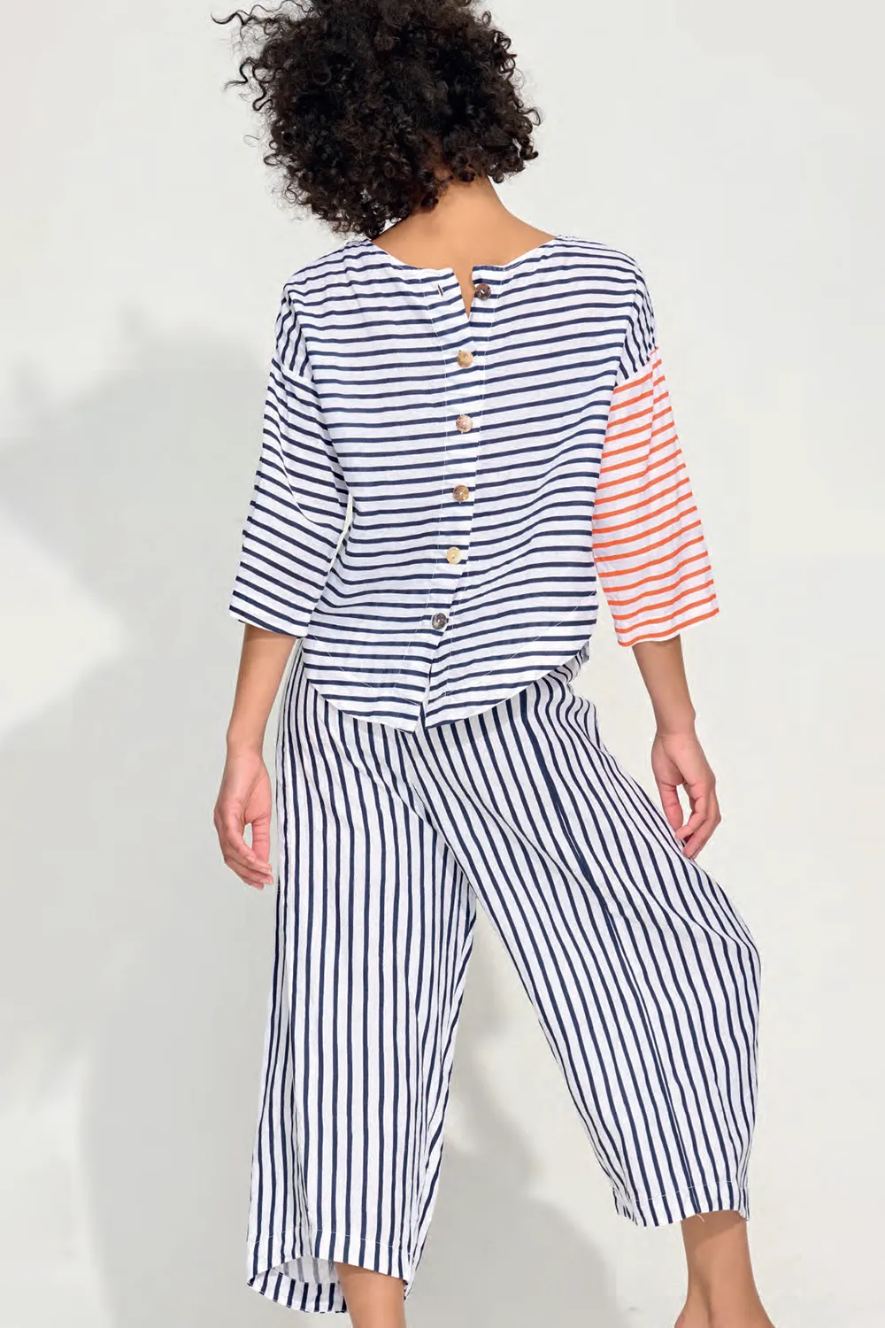 Pants In Mini Stripe