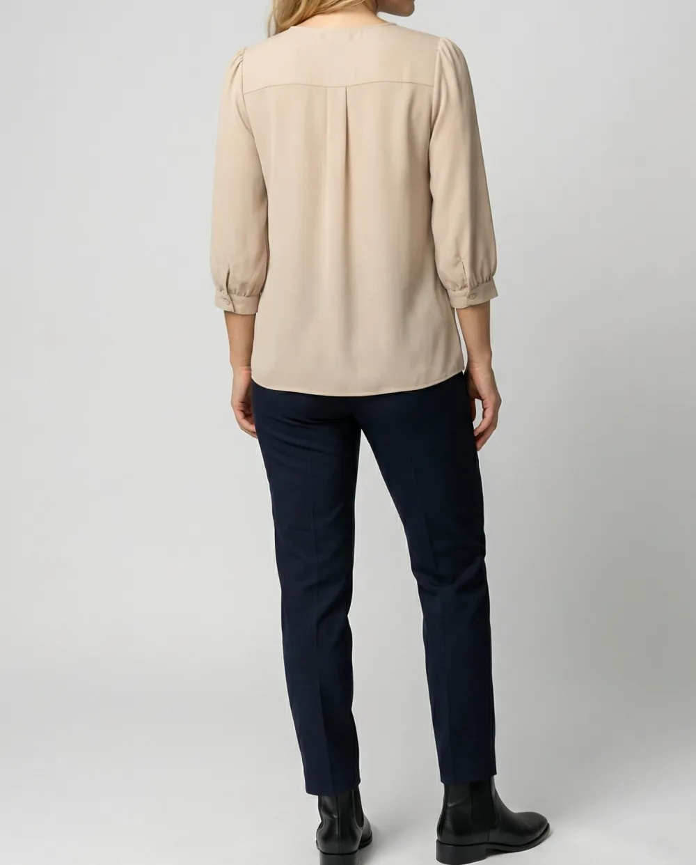 Understated Satin Blouse